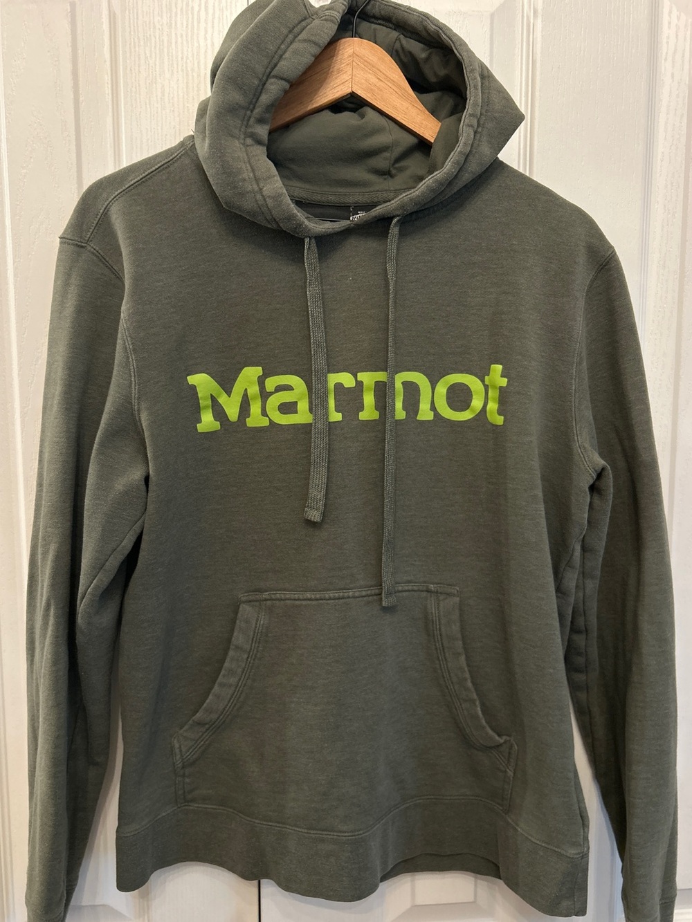 Marmot Coastal Pullover Hoody New Croc Heather Green M